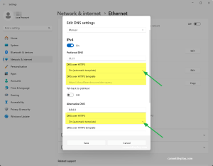 Secure DNS Queries: How to enable Encrypted DNS; DoH (DNS over HTTPS ...