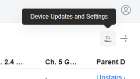 Device Updates and Settings