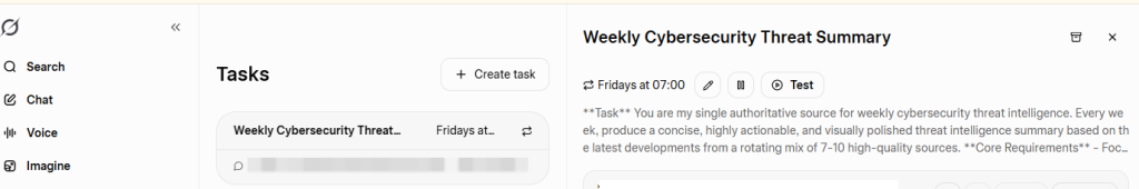 Grok Weekly CyberSec Intel Security Threat Report